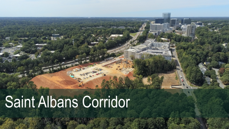 Construction Update: Saint Albans Corridor Development - Oak City CRE